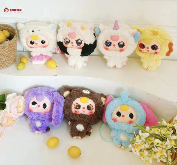 Baby three  Big head baby zipper bag blind box