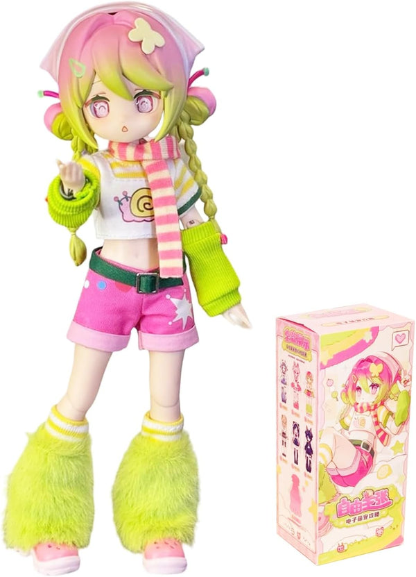 CALEMBOU BJD Blind Box, Electronic Cute Pet Series 20cm Ball Jointed Doll, Cute Dress Up Doll with Joints